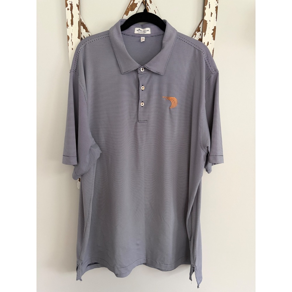 Peter Millar Summer Comfort Stripe Performance Polo Size XXL